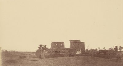 (vista general del Palacio de Karnak) de Théodule Devéria